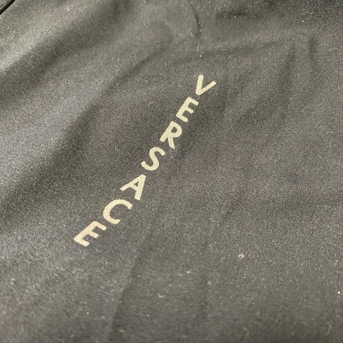Versace 2in1 1980s VTG Men Black Windbreaker Transformer Jacket Vest Size XL - Picture 12 of 16