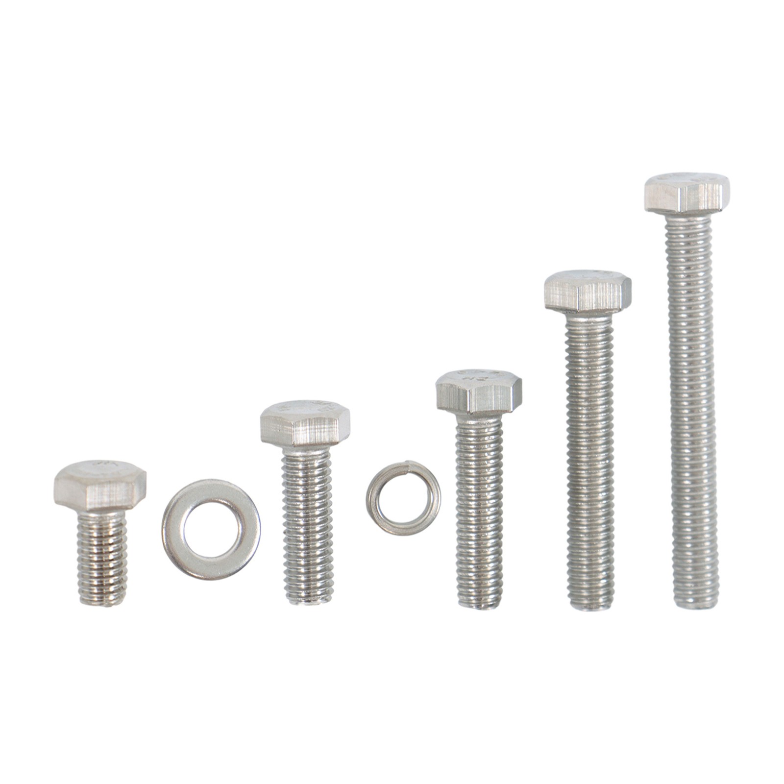 1640PCS M5 M6 M4 Bolts and Nuts Assortment Kit Grade 8.8 Alloy Steel Hex Screws