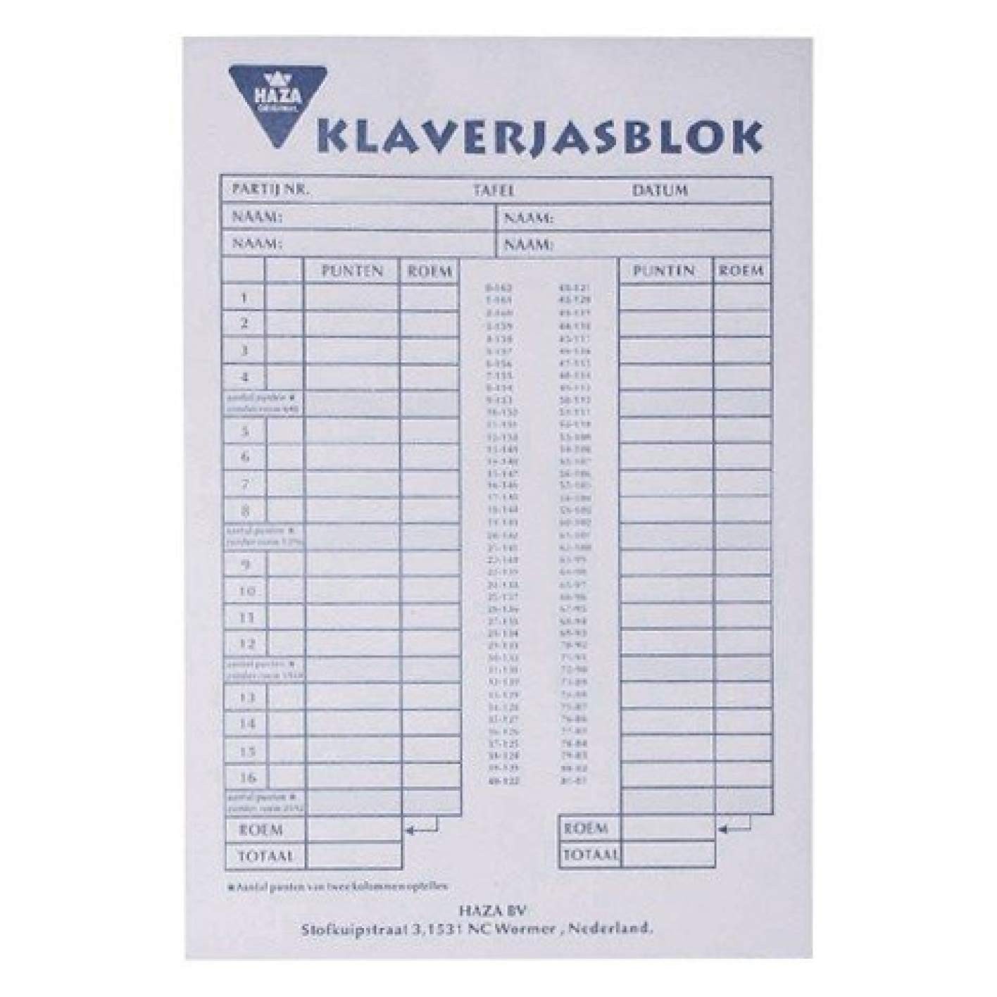 Блокбастер Хаза Белот, 1 Штюк