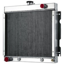 4 Row Aluminum Radiator Dodge Dart Plymouth Duster Valiant 5.9l 1970-1972