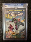 Amazing Spider-Man #122 CGC 9.6 White Pages Death of Green Goblin