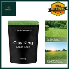 Deep-Rooting Grass Seed for Clay Soil, Drought Resistant, 1kg 31.99 per kilo