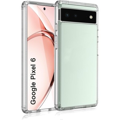 Google Pixel 6 Hülle transparent Stoßfest Kratzfest Anti-Fingerabdruck
