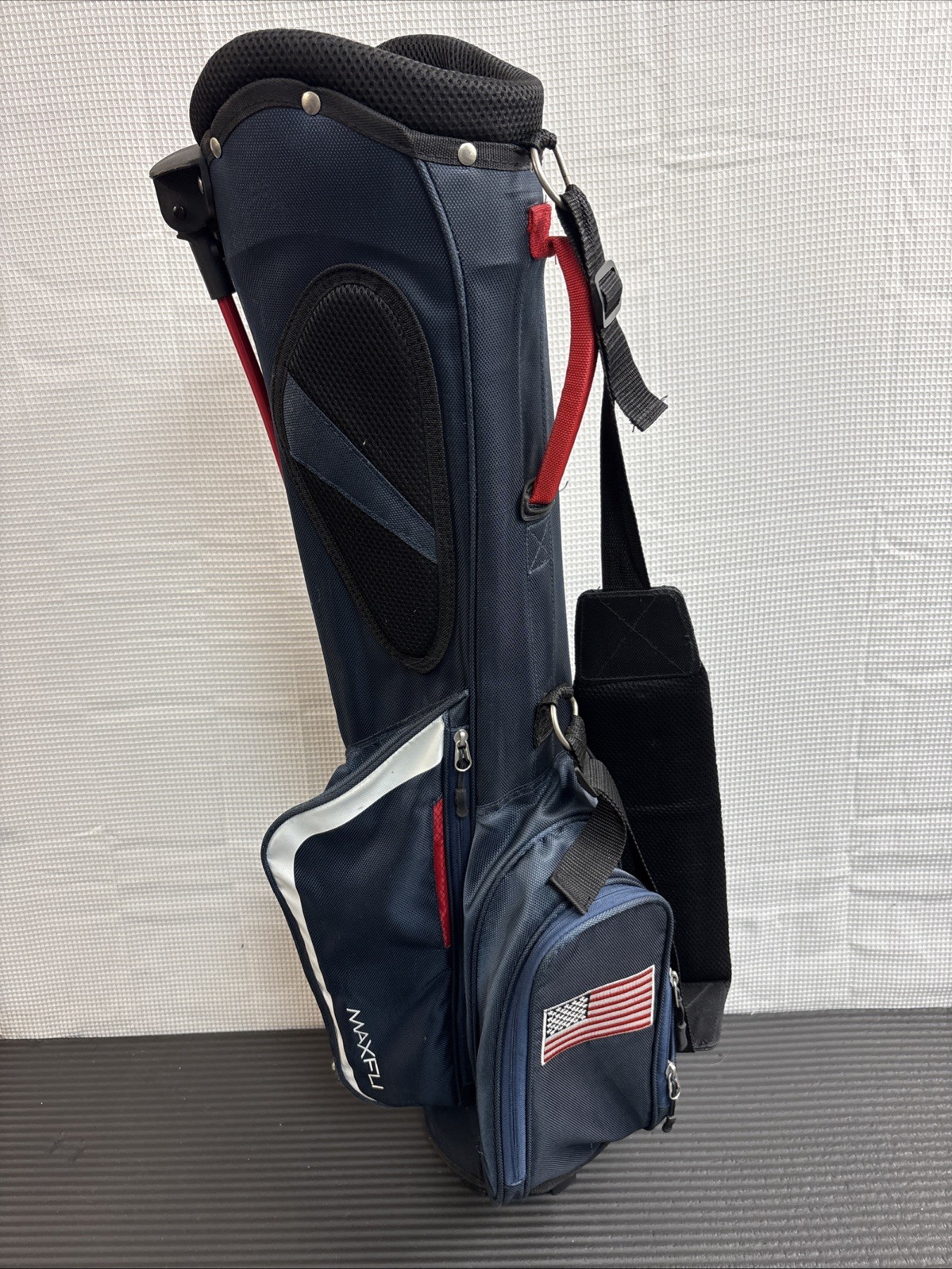 Bag Pencil Short Stand/ Lay Blue America Usa Flag  ⛳️
