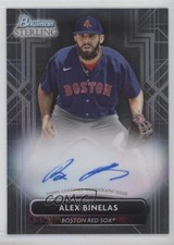 2022 Bowman Sterling Prospect Auto Alex Binelas #PA-AB Auto 03xg