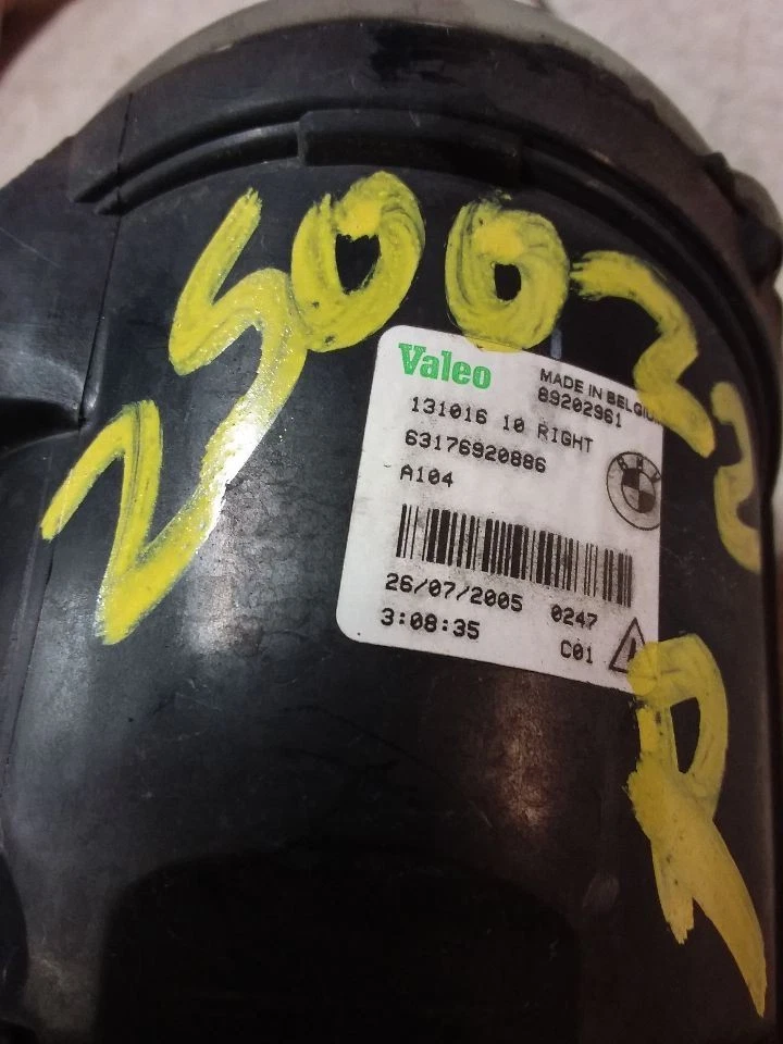 Luz antiniebla/estacionamiento esquina derecha pasajero para BMW X5 866165 03-06 Foto 4 de 4