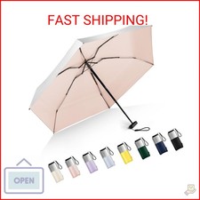 LEAGERA Mini Umbrella For Purse - UPF 50 UV Blocker Sun Protection Umbrella, Sm