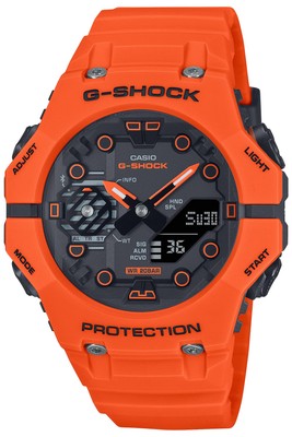 【新品未使用】G-SHOCK GA-B001FL-4AJF Unused CASIO G-SHOCK GA-B001FL-4AJF Black Carbon Guard Men's Watch