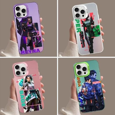 iPhone Case Back Covers For Cool Valorant Agents
