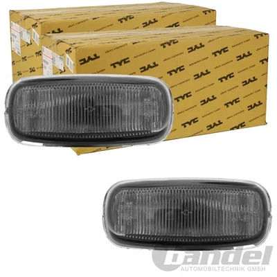 2X TYC BLINKER RAUCHGRAU SEITENBLINKER LINKS+RECHTS PASSEND FÜR AUDI A2 A3 A4 - Bild 1 von 3
