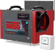 Crawl Space Dehumidifier with Pump and Hose, 120 PPD Energy Star Commercial Dehu