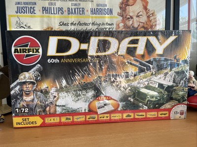 Airfix D Day 60th Anniversary Geschenkset. Boxed Factory Sealed 1/72