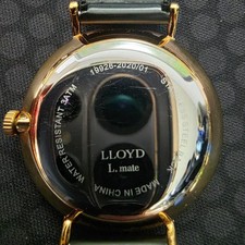 Lloyd Black Mesh Women  s Watch