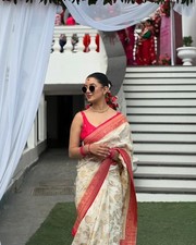 Designer Banarasi Silk Saree Heavy Zari Rich Pallu Bridal Wedding Wear Bollywood