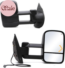 Towing Mirrors For 2007-2014 Chevy Silverado 1500 2500 3500 Tahoe Suburban Gmc S