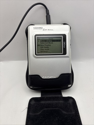 #ad Creative Labs Nomad Jukebox Zen Xtra 30GB DAP HD0011 WORKS BUT NEEDS BATTERY $34.87