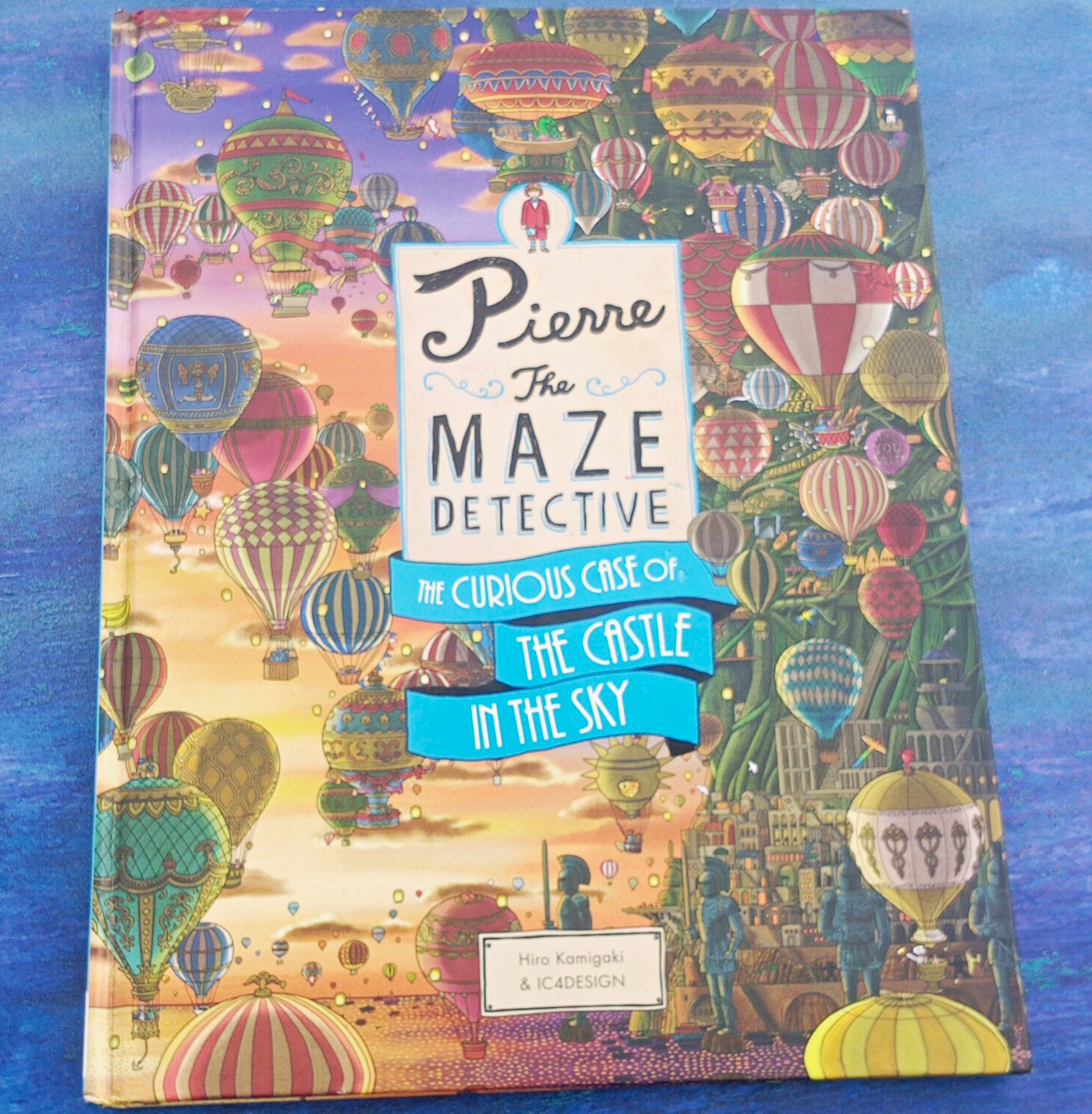 Pierre the Maze Detective: Castle in the Sky Maze Hardcover, Hiro Kamigaki