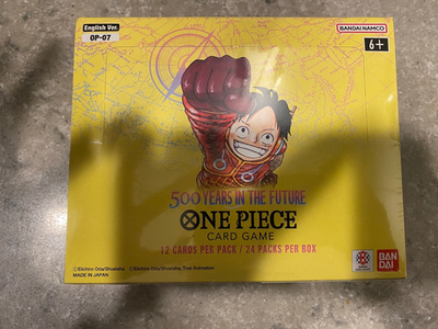 One Piece TCG 500 Years In The Future Booster Box OP-07 English Sealed |  eBay