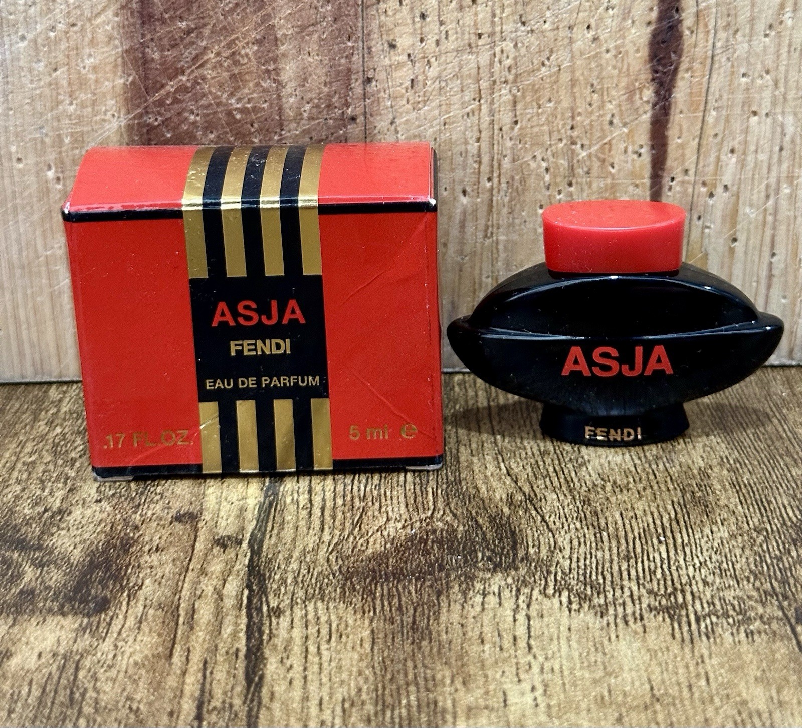Fendi ASJA Women Perfume Mini EDP 0.17 Oz Eau de Parfum Splash 5 mL NEW NWB