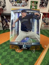 🔥 2020 Bowman Draft  Oversized Box Toppers /50 Gold SSP EMERSON HANCOCK RARE💎