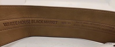 NEW White House Black Market Suede Wide Waist Belt - Taupe  display picture 1
