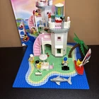 LEGO Paradisa Dolphin Point - 6414 - Near Complete w Manual (missing 2 pcs) VTG