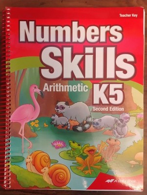 Abeka K5 Arithmetic Number Skills Teacher Key