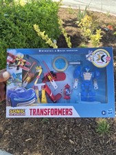 New Sonic the Hedgehog Blue Booster Tails Wingtail Transformers X Collaborative