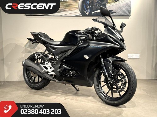 YAMAHA YZF-R125 2023 MODEL IN TECH BLACK - 3700 MILES - STANDARD TRIM ...