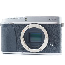 FUJIFILM X-E3 Body Silver Mirrorless SLR Camera shutter count 4613 [Near Mint]