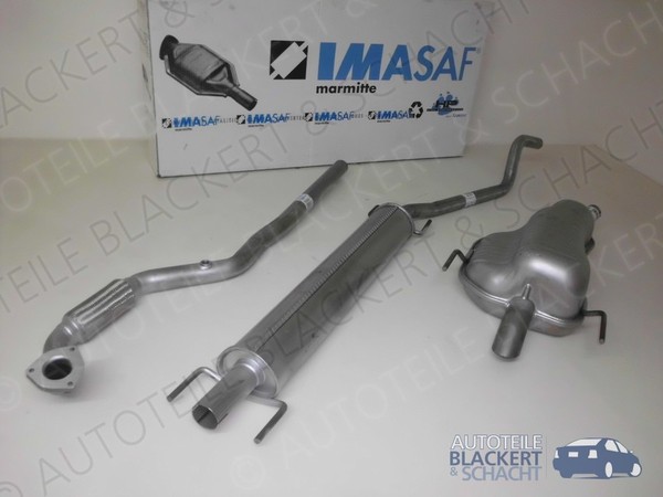Imasaf Auspuffanlage Ab Kat für Opel Astra H 1.8 + GTC 2004-2010 | Flex+Msd+Esd-image