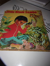 Vintage 1959 Little Black Sambo Whitman Children's Book Hardcover Violet LaMont