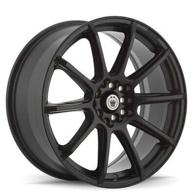 1 New 18X8 Konig Control Black Matte Wheel/Rim 5X114.3 ET45 CL88T04455