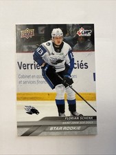 2024-25 UD CHL Hockey Star Rookie #390 FLORIAN SCHENK Saint John Sea Dogs