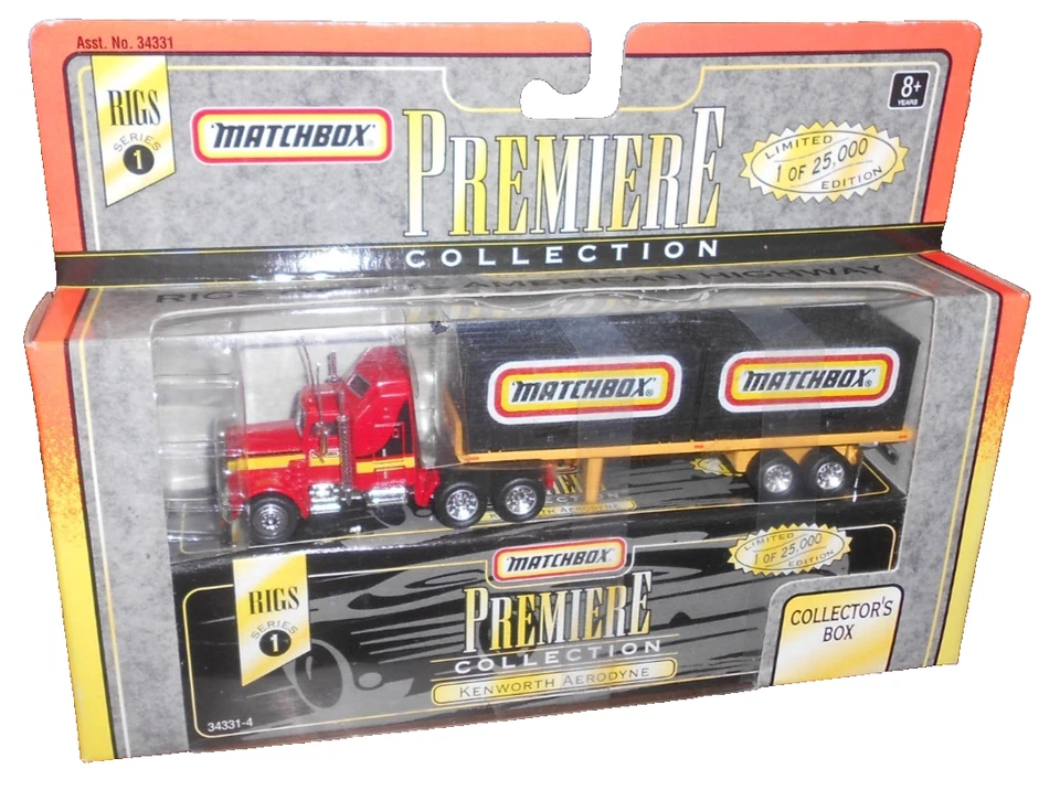 Matchbox Premiere Collection Rigs Of American Hwy, Series 1 - Kenworth Aerodyne. - Image 3 of 4