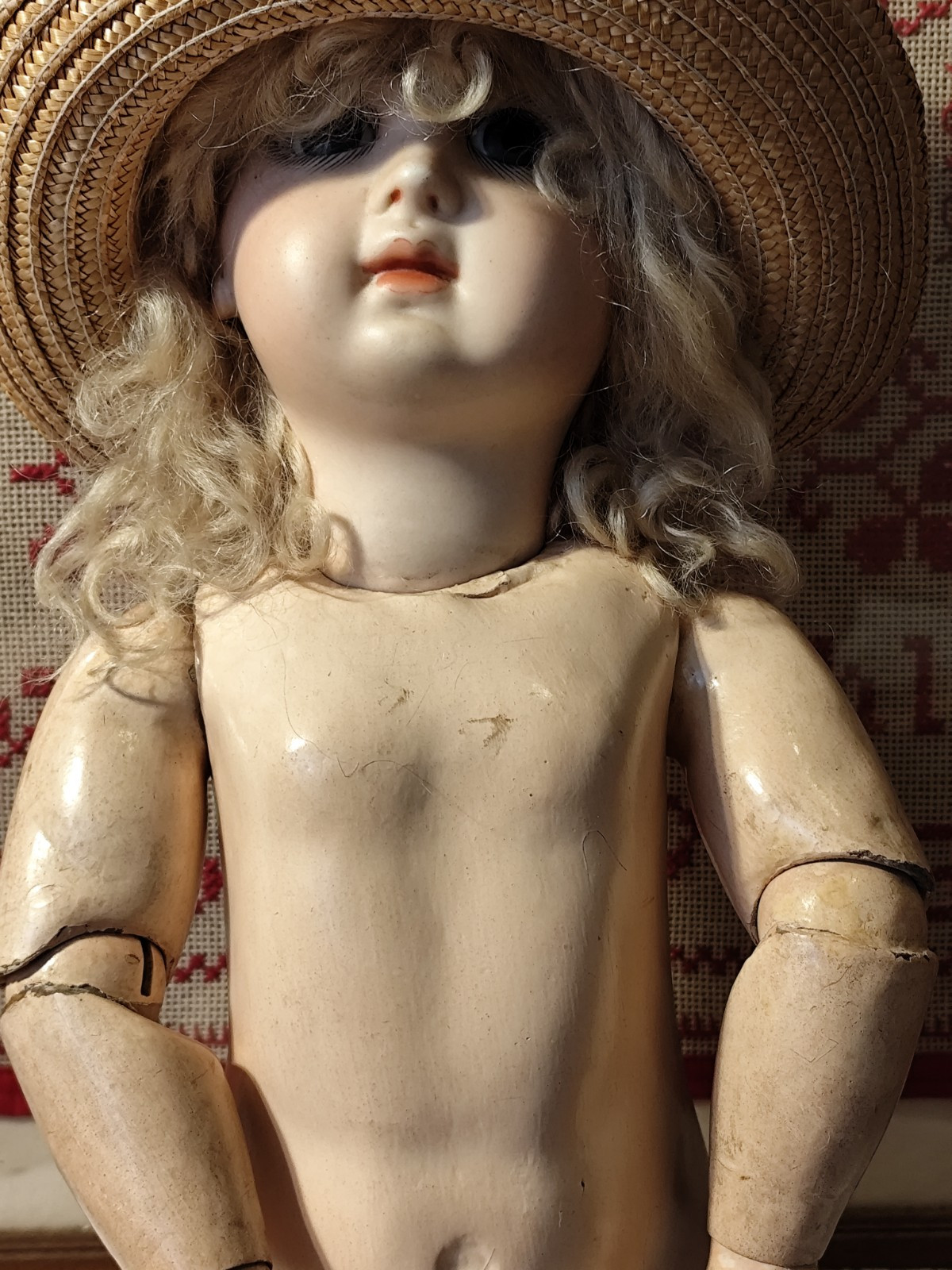 Reproduction méticuleuse Jumeau bebe bouche fermée v. 1895