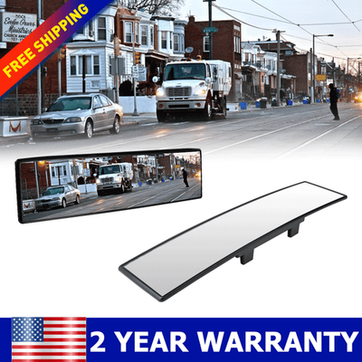 #ad Ultra thin Rear View Mirror Wide Expand Convex Interior Clip Mirror Accessories $14.99