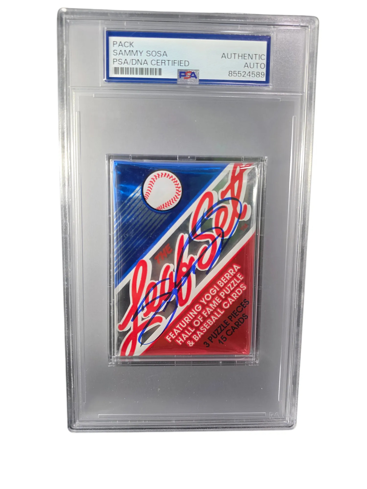 Sammy Sosa 1990 PSA A Auto A 