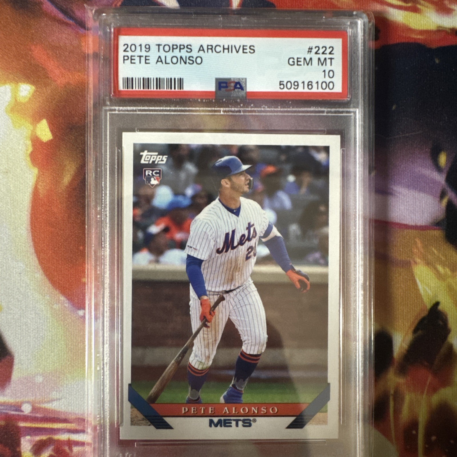 2019 Topps Archives - Pete Alonso #222 RC PSA 10