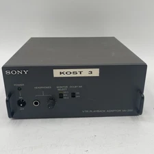 Vintage Sony VTR Video PlayBack Adaptor VA-300