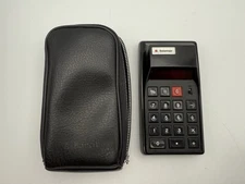 Vintage Bowmar Calculator 90506 With Zipper Case Untested No Power Supply