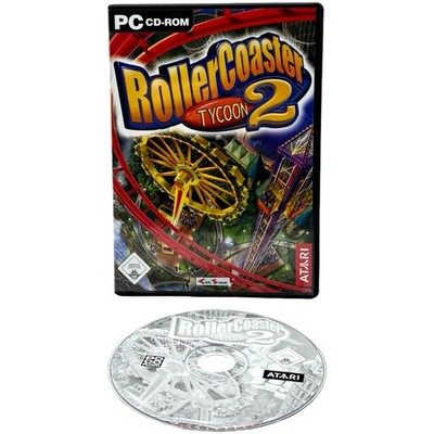 RollerCoaster Tycoon 2 PC CD gereinigte Hülle ohne Handbuch Deutsch Atari