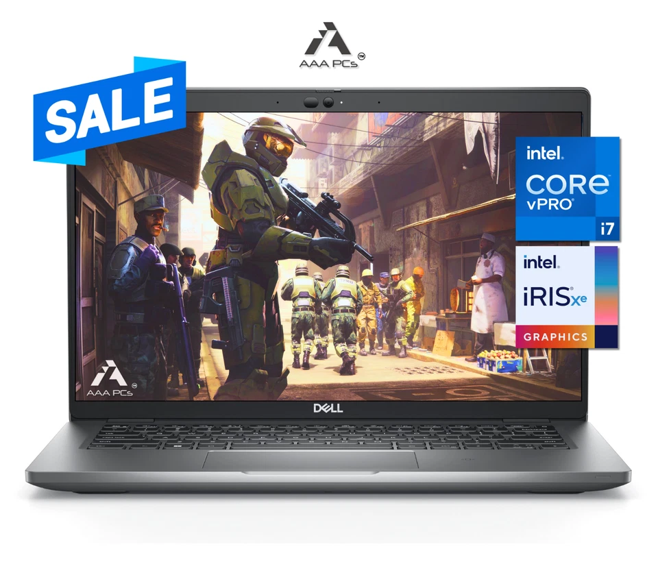 Dell Light Gaming Laptop FHD 14" 12th Gen Intel Core i7 4.70GHz 32GB RAM 1TB SSD