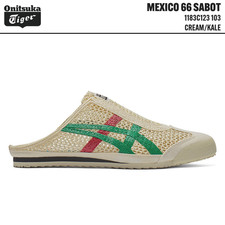 Onitsuka Tiger MEXICO 66 SABOT 1183C123 103 Cream Kale Unisex Sandals