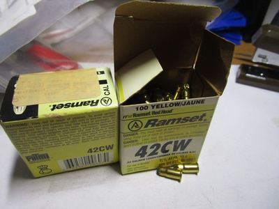 #ad 0.22 Steel amp; Concrete Strip Single Use Load Booster Caliber Load QTY 200 $25.74