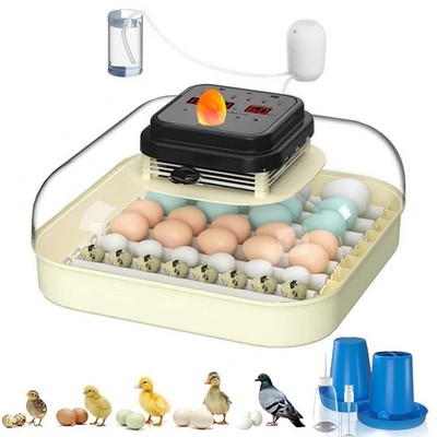 35 Egg Incubator with Automatic Egg Turning and Humidity Control, Incubator f...
