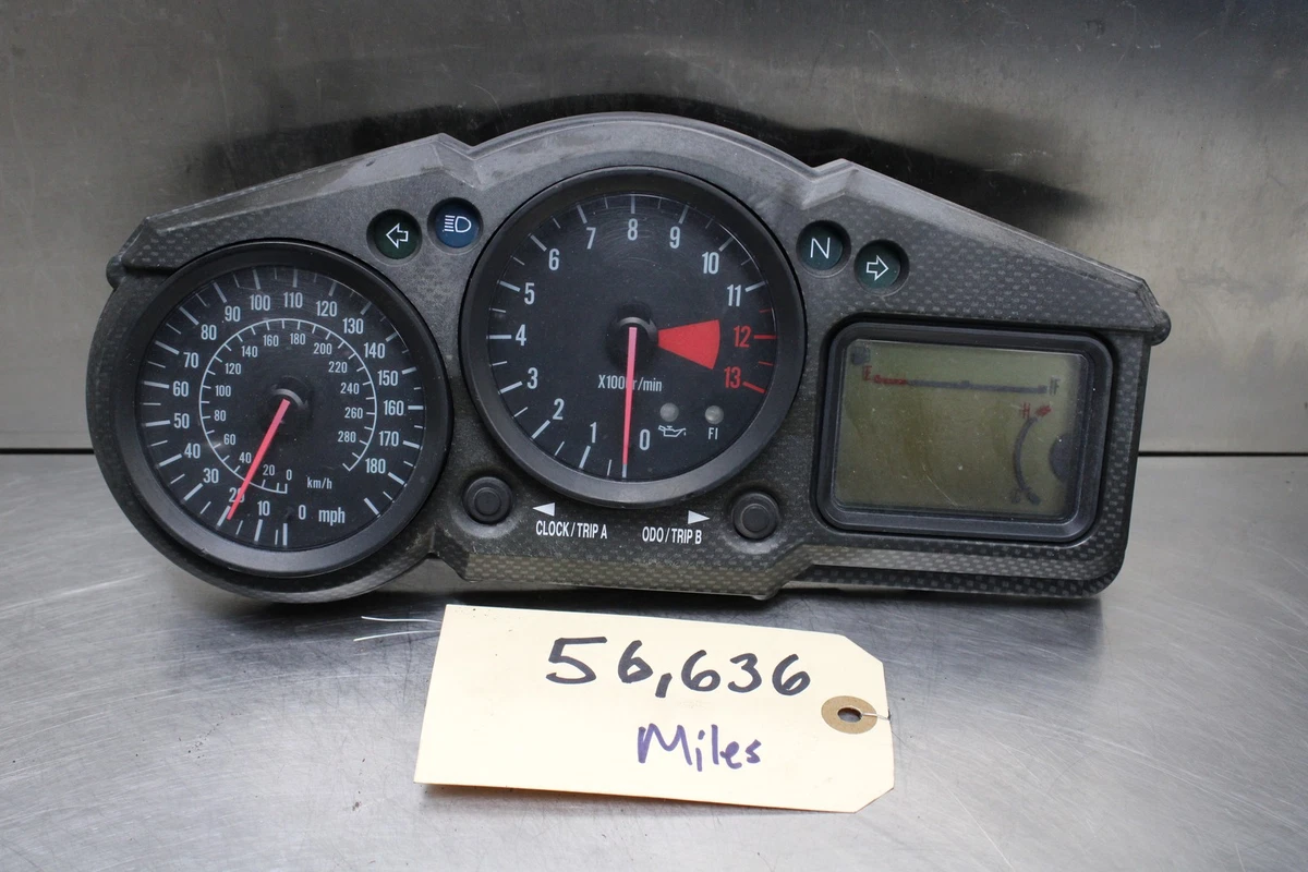 Motorcycle Instruments and Gauges for Kawasaki Ninja ZX12R for
