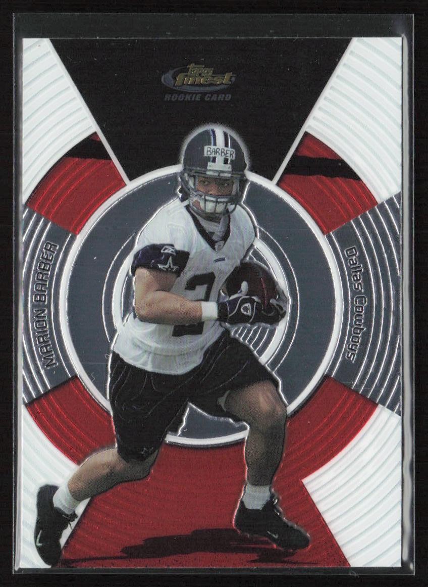 Marion Barber Rookie 2005 Finest #150 Dallas Cowboys