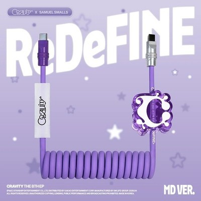 CRAVITY [REDEFINE] 8th EP Album MD Ver/QR+Info Karte+Cable+9 Foto Karte OFFICIAL
