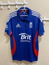 Engalnd 2011/12 Home Cricket Shirt Adidas Jersey Size M